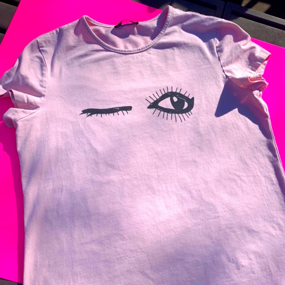 Pink t-shirt